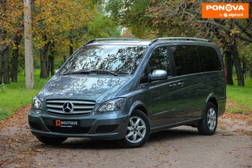 Mercedes-Benz Viano, 2010, Дизель, 2.14 л., 244 тис. км, Мінівен, Сірий, Одеса 256221 фото