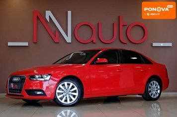 Audi A4, 2014 г., Бензин, 171 тыс. км, Седан, Красный, Одесса AT-10408808 фото