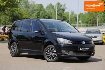 Volkswagen Touran, 2010 р., Бензин, 224 тис. км, Хетчбек, Чорний, Київ AT-10417569 фото
