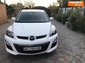 Mazda CX-7, 2010, Дизель, 2.2 л., 285 тис. км, Позашляховик / Кросовер, Білий, Луцьк Cars-Pr-271836 фото