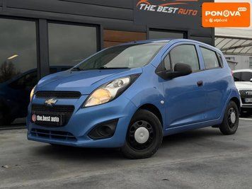 Chevrolet Spark, 2013 р., Газ пропан-бутан / Бензин, 152 тис. км, Хетчбек, Синій, Рівне AT-10404521 фото