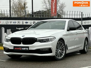 BMW 5 Series, 2017, Бензин, 2 л., 159 тис. км, Седан, Білий, Київ 279327 фото