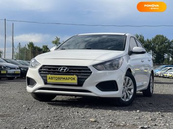 Hyundai Accent, 2017, Бензин, 1.6 л., 115 тис. км, Седан, Білий, Ужгород 107650 фото