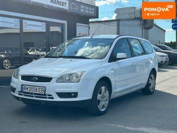 Ford Focus, 2007 г., Бензин, 171 тыс. км, Универсал, Белый, Житомир AT-10420135 фото