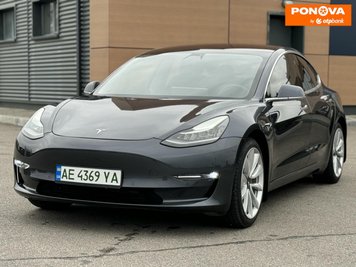 Tesla Model 3, 2018, Електро, 47 тис. км, Седан, Сірий, Дніпро (Дніпропетровськ) 279152 фото