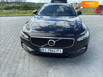 Volvo V90, 2017, Дизель, 1.97 л., 210 тис. км, Універсал, Чорний, Київ Cars-Pr-189343 фото