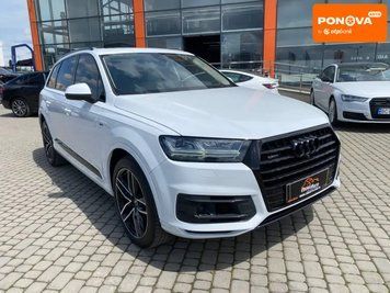 Audi Q7, 2017 г., Бензин, 113 тыс. км, Внедорожник / Кроссовер, Белый, Львов AT-10400893 фото
