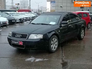 Audi A6, 2003, Газ пропан-бутан / Бензин, 3 л., 259 тис. км, Седан, Чорний, Харків 279896 фото