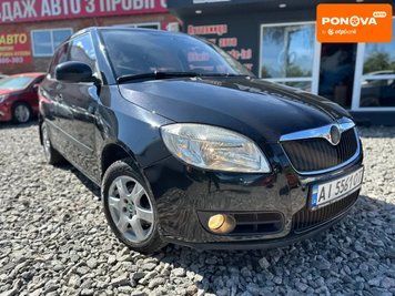 Skoda Fabia, 2008 г., Газ пропан-бутан / Бензин, 268 тыс. км, Хетчбек, Чорный, Смела AT-10418794 фото