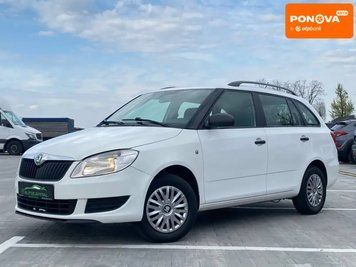 Skoda Fabia, 2011 р., Газ пропан-бутан / Бензин, 280 тис. км, Універсал, Білий, Київ AT-10416263 фото