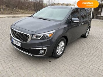 Kia Sedona, 2017, Бензин, 100 тис. км, Мінівен, Сірий, Чернівці Cars-Pr-82929 фото