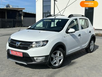 Dacia Sandero StepWay, 2015, Бензин, 0.9 л., 171 тис. км, Позашляховик / Кросовер, Білий, Луцьк Cars-Pr-247819 фото