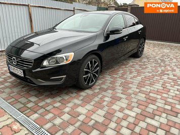 Volvo S60, 2017, Бензин, 1.97 л., 129 тис. км, Седан, Чорний, Київ Cars-Pr-267388 фото