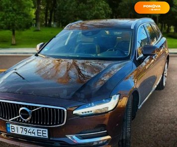 Volvo V90, 2017, Дизель, 2 л., 126 тис. км, Універсал, Коричневий, Кременчук Cars-Pr-162944 фото