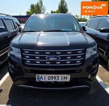 Ford Explorer, 2017 г., Газ пропан-бутан / Бензин, 93 тыс. км, Внедорожник / Кроссовер, Чорный, Софіївська Борщагівка AT-10423347 фото