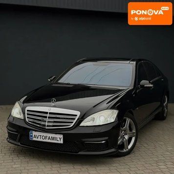 Mercedes-Benz S-Class, 2006 г., Бензин, 299 тыс. км, Седан, Чорный, Днепр (Днепропетровск) AT-10419607 фото