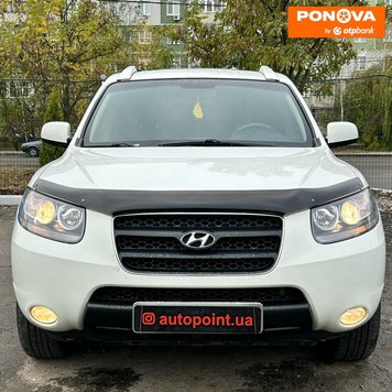 Hyundai Santa FE, 2007, Бензин, 223 тис. км, Позашляховик / Кросовер, Білий, Суми 279670 фото