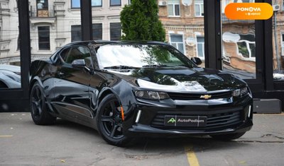 Chevrolet Camaro, 2017, Бензин, 2 л., 156 тыс. км, Купе, Чорный, Киев 49335 фото