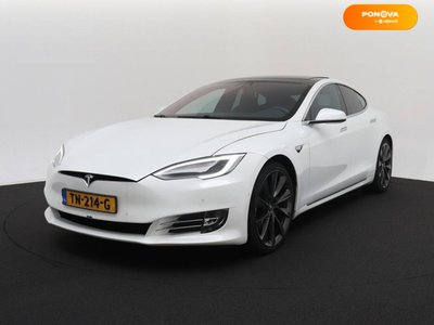 Tesla Model S, 2018, Електро, 236 тыс. км, Лифтбек, Белый, Луцк Cars-EU-US-KR-41148 фото