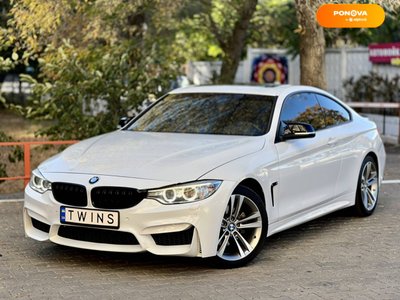 BMW 4 Series, 2014, Бензин, 2 л., 209 тыс. км, Купе, Белый, Одесса 16804 фото