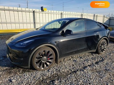 Tesla Model Y, 2022, Електро, 45 тис. км, Позашляховик / Кросовер, Чорний, Дніпро (Дніпропетровськ) Cars-EU-US-KR-35989 фото