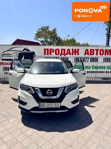 Nissan Rogue, 2016 р., Бензин, 144 тис. км, Позашляховик / Кросовер, Білий, Черкаси AT-10417777 фото