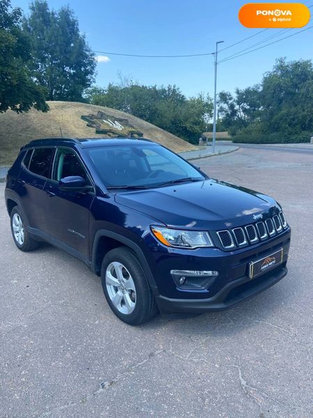 Jeep Compass, 2019, Бензин, 2.4 л., 21 тис. км, Позашляховик / Кросовер, Синій, Кіровоград 109539 фото