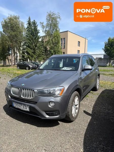 BMW X3, 2017 р., Бензин, 181 тис. км, Позашляховик / Кросовер, Сірий, Луцьк AT-10418113 фото