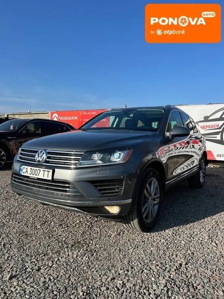 Volkswagen Touareg, 2015 г., Дизель, 227 тыс. км, Внедорожник / Кроссовер, Серый, Черкассы AT-10411888 фото