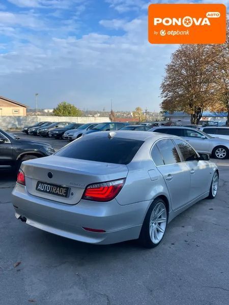 BMW 5 Series, 2004 р., Дизель, 355 тис. км, Седан, Сірий, Запоріжжя AT-10403929 фото