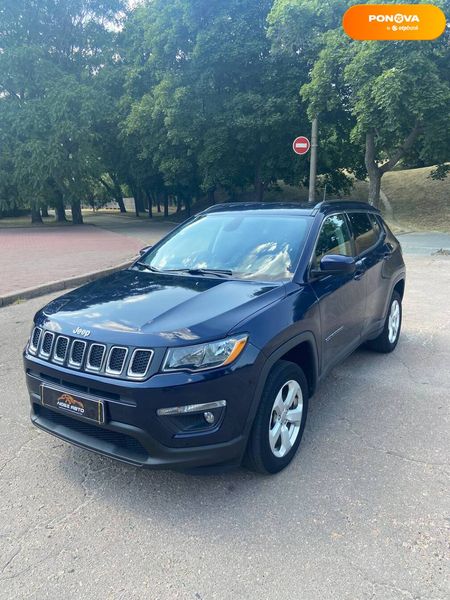 Jeep Compass, 2019, Бензин, 2.4 л., 21 тис. км, Позашляховик / Кросовер, Синій, Кіровоград 109539 фото