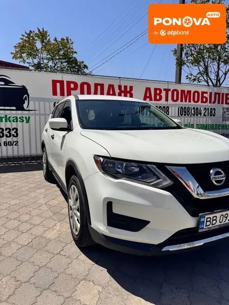 Nissan Rogue, 2016 р., Бензин, 144 тис. км, Позашляховик / Кросовер, Білий, Черкаси AT-10417777 фото