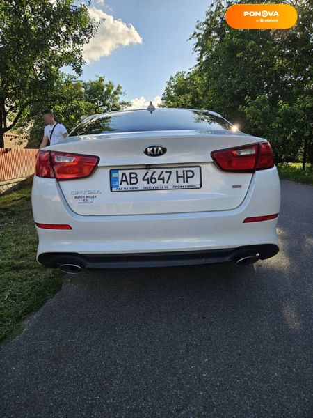 Kia Optima, 2014, Бензин, 2.4 л., 160 тис. км, Седан, Білий, Калинівка Cars-Pr-66153 фото