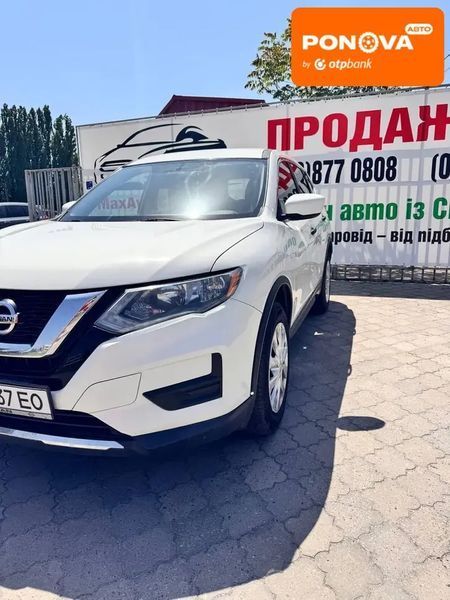 Nissan Rogue, 2016 р., Бензин, 144 тис. км, Позашляховик / Кросовер, Білий, Черкаси AT-10417777 фото