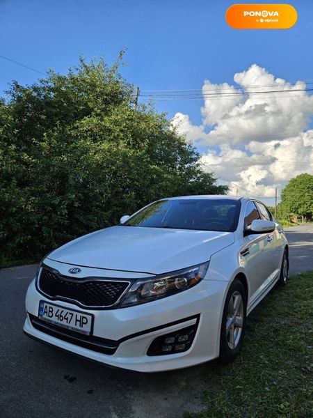 Kia Optima, 2014, Бензин, 2.4 л., 160 тис. км, Седан, Білий, Калинівка Cars-Pr-66153 фото