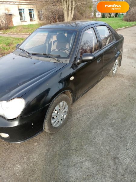 Geely CK-2, 2012, Газ пропан-бутан / Бензин, 1.5 л., 272 тыс. км, Седан, Чорный, Оржиця Cars-Pr-66897 фото