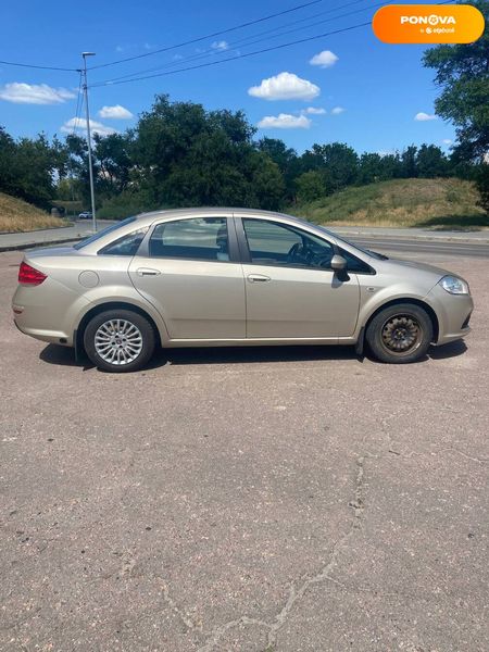 Fiat Linea, 2014, Газ / Бензин, 1.4 л., 224 тыс. км, Седан, Бежевый, Кіровоград 109570 фото