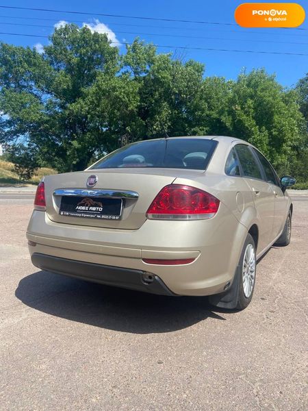 Fiat Linea, 2014, Газ / Бензин, 1.4 л., 224 тыс. км, Седан, Бежевый, Кіровоград 109570 фото