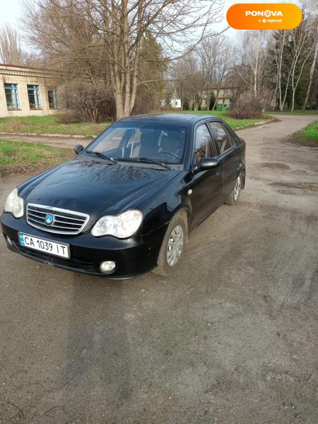 Geely CK-2, 2012, Газ пропан-бутан / Бензин, 1.5 л., 272 тыс. км, Седан, Чорный, Оржиця Cars-Pr-66897 фото