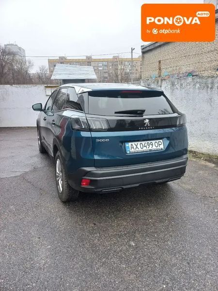 Peugeot 3008, 2022 р., Дизель, 39 тис. км, Позашляховик / Кросовер, Синій, Харків AT-10406139 фото