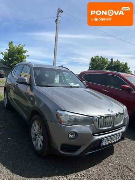 BMW X3, 2017 р., Бензин, 181 тис. км, Позашляховик / Кросовер, Сірий, Луцьк AT-10418113 фото