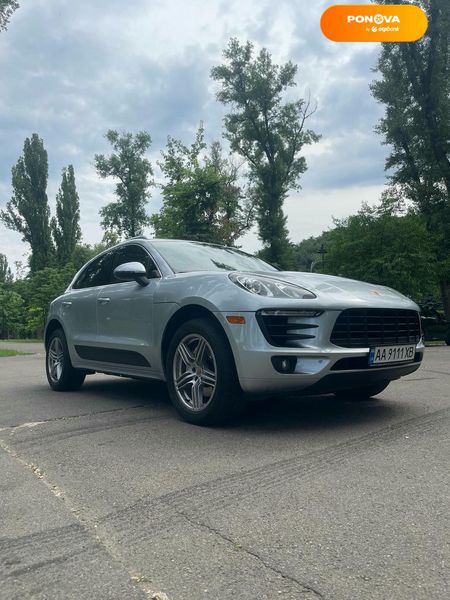 Porsche Macan, 2017, Бензин, 3 л., 96 тыс. км, Внедорожник / Кроссовер, Серый, Киев Cars-Pr-66495 фото