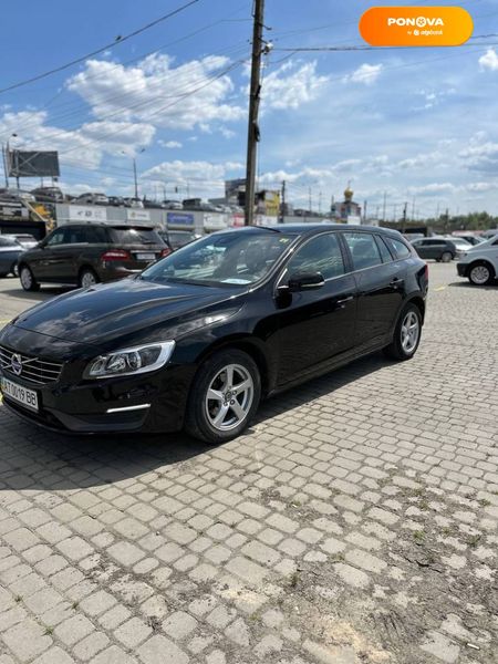 Volvo V60, 2014, Дизель, 1.99 л., 212 тис. км, Універсал, Чорний, Чернівці Cars-Pr-63262 фото