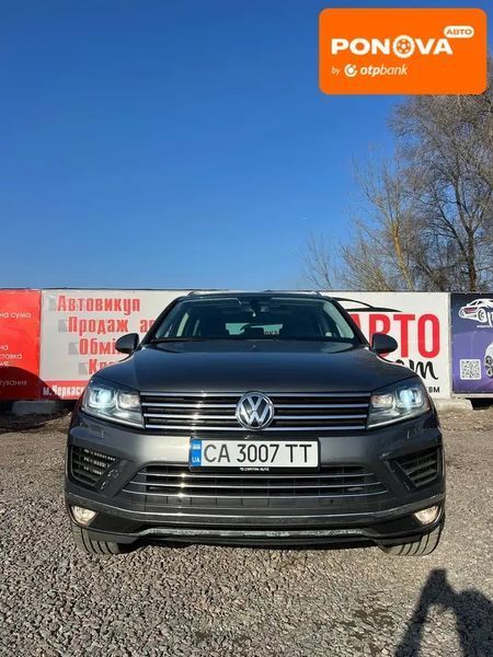 Volkswagen Touareg, 2015 г., Дизель, 227 тыс. км, Внедорожник / Кроссовер, Серый, Черкассы AT-10411888 фото