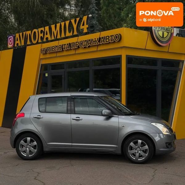 Suzuki Swift, 2008 р., Бензин, 274 тис. км, Хетчбек, Сірий, Київ AT-10429250 фото