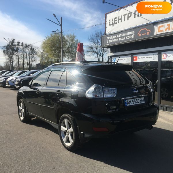 Lexus RX 330, 2005, Бензин/Газ, 3.3 л., 254 тис. км, Позашляховик / Кросовер, Чорний, Житомир 34109 фото