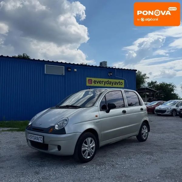 Daewoo Matiz, 2008 р., Бензин, 123 тис. км, Хетчбек, Сірий, Дніпро (Дніпропетровськ) AT-10419429 фото