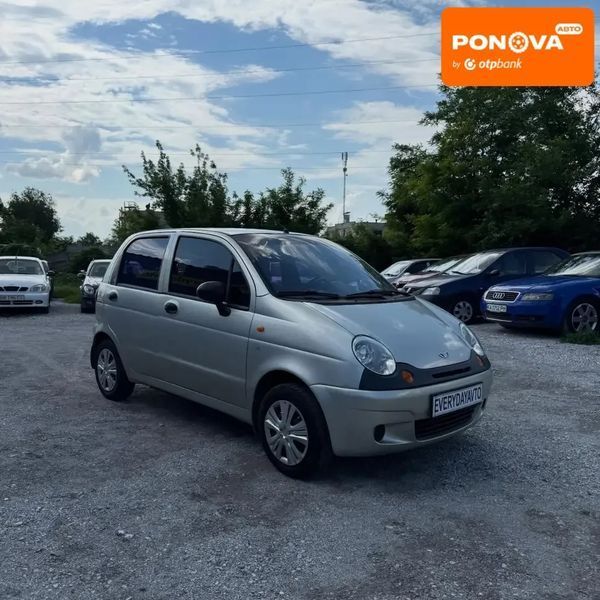 Daewoo Matiz, 2008 р., Бензин, 123 тис. км, Хетчбек, Сірий, Дніпро (Дніпропетровськ) AT-10419429 фото