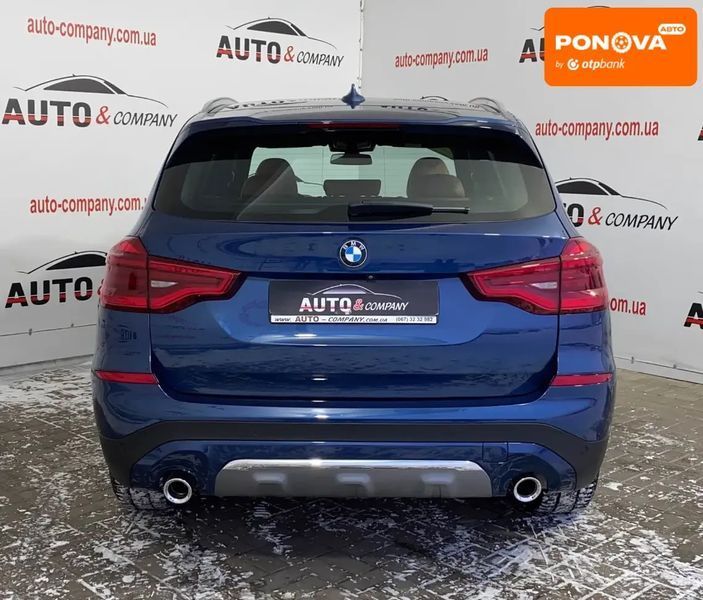 BMW X3, 2018 р., Дизель, 194 тис. км, Позашляховик / Кросовер, Синій, Львів AT-10410468 фото
