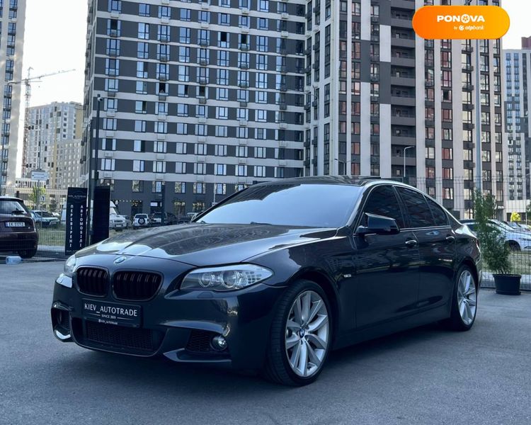 BMW 5 Series, 2012, Бензин, 2.98 л., 190 тыс. км, Седан, Серый, Киев 110480 фото